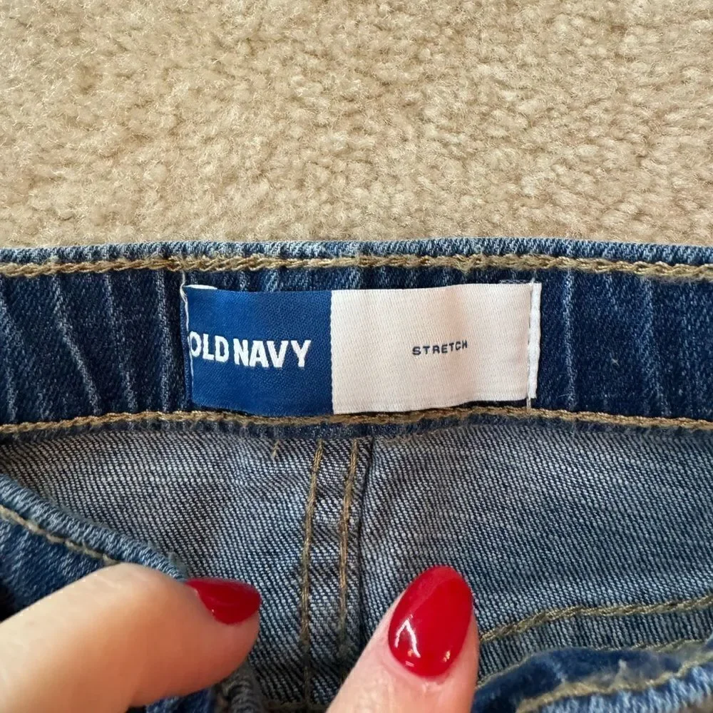 Toddler Boys Old Navy Stretch Jean Shorts 4T